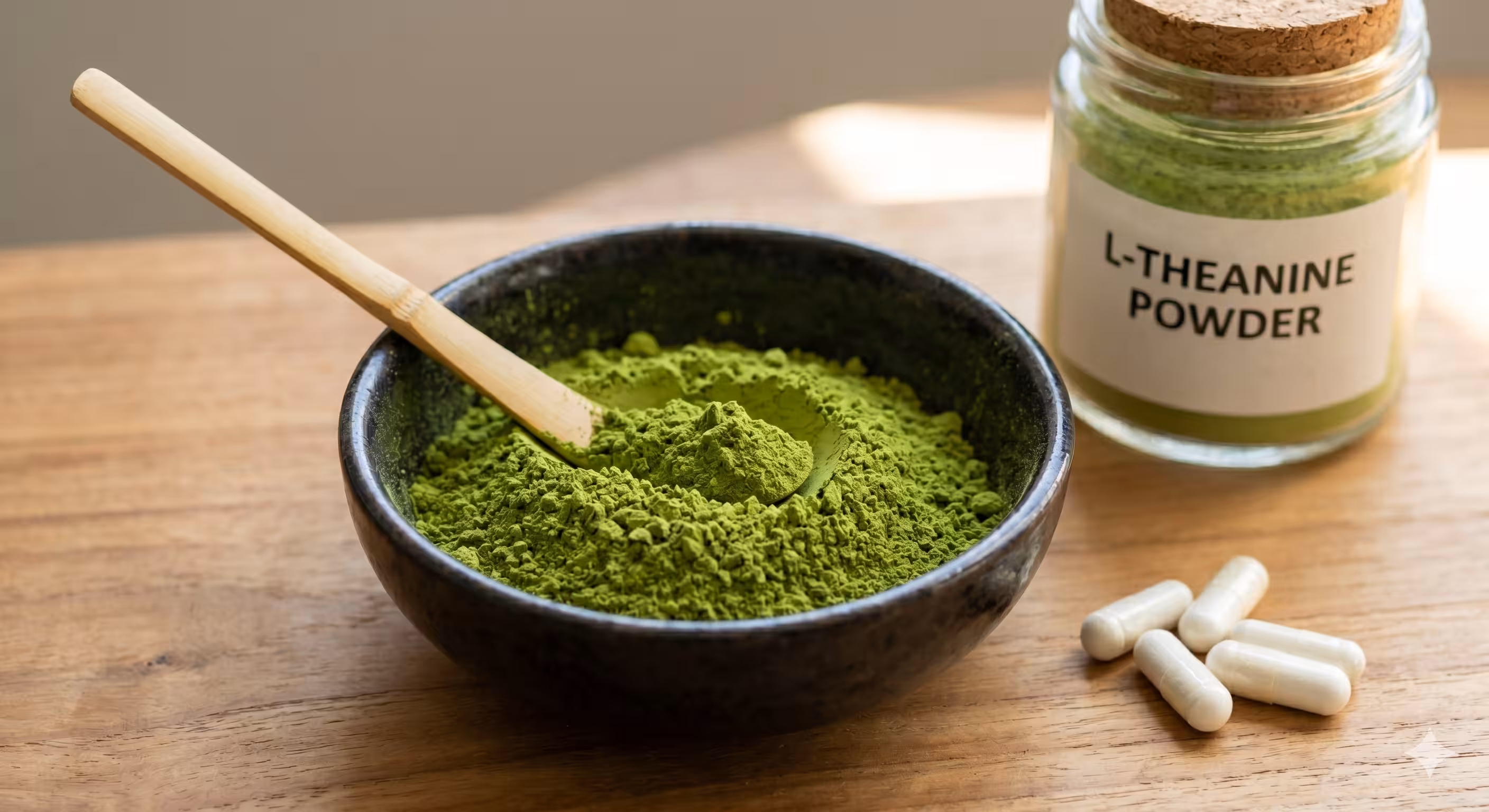 L-theanine powder an pills